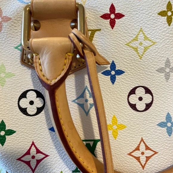 Louis Vuitton Monogram Multicolore Speedy 30 (White) - Picture 4 of 11
